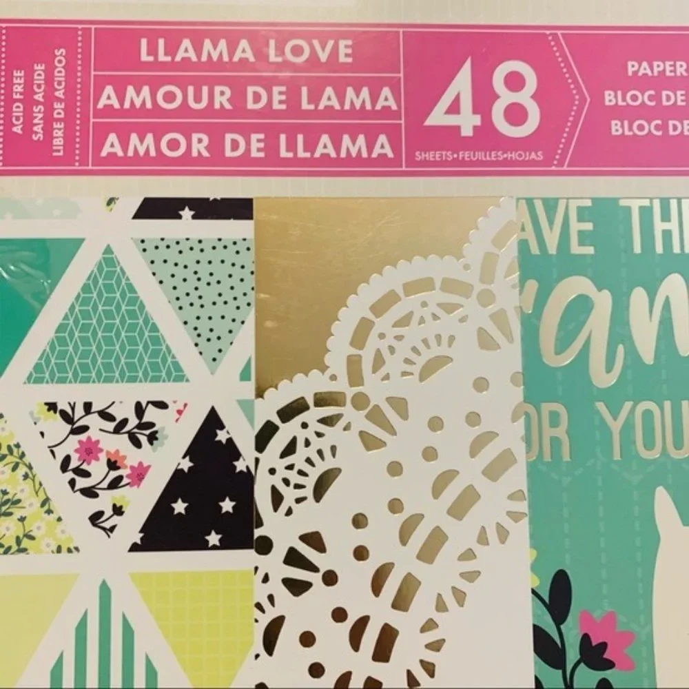Craft Smith | Paper Pad | LLAMA LOVE